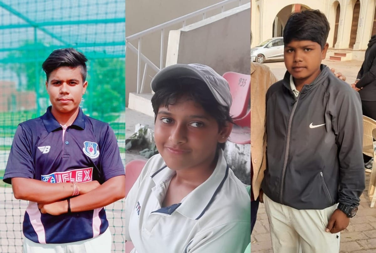 Up Under 19 Cricket Team Three Player Of Agra Pooja Disha and Rama Selected