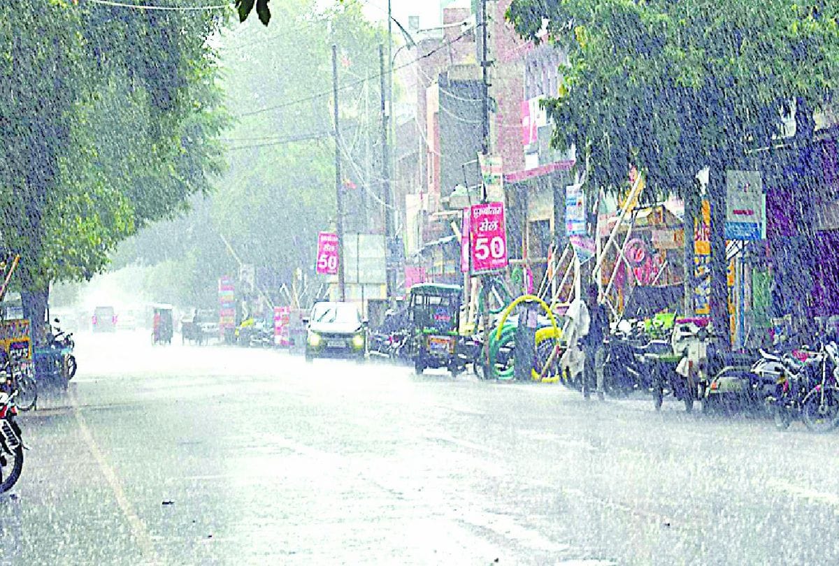 up weather update latest news: heavy rainfall in mainpuri