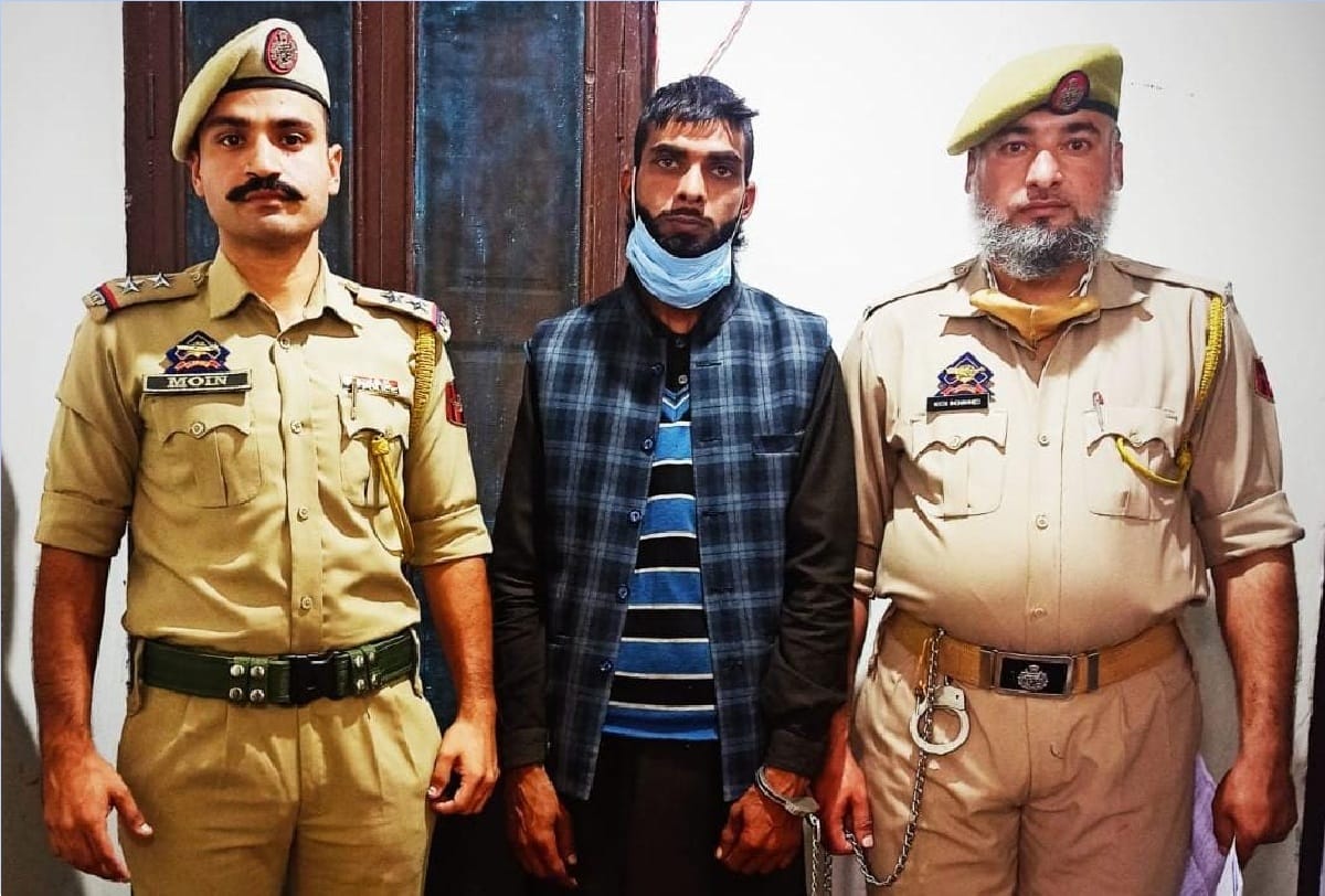 former terrorist Arrested by Kishtwar Police After 12 years