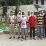 पांच बांग्लादेशी समेत छह आरोपी गिरफ्तार