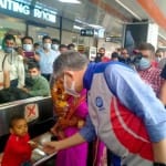 रेल मंत्री अश्विनी वैष्णव का नई दिल्ली रेलवे स्टेशन का दौरा