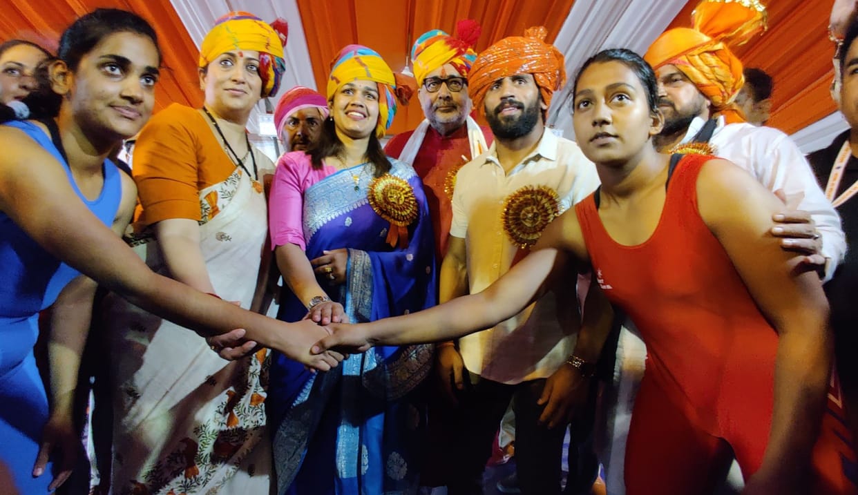 Wrestlers showed their strength in the national wrestling competition