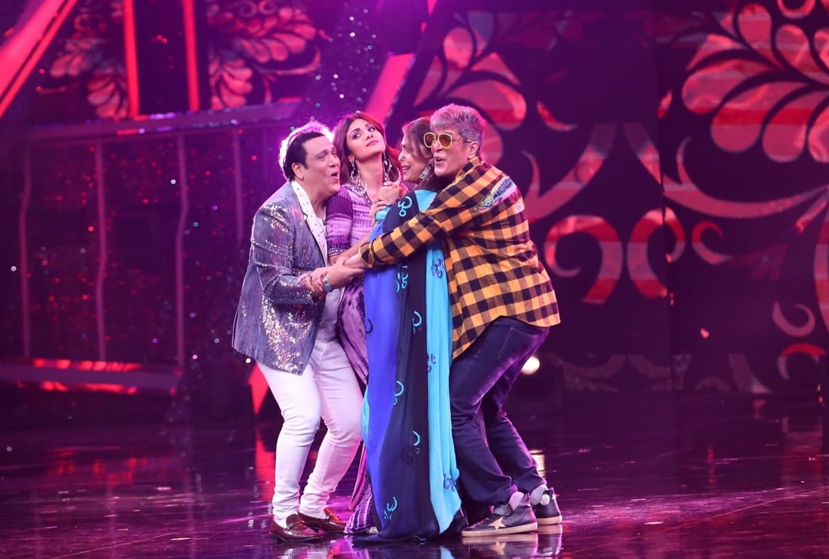 Super dancer 4 govinda and chunky pandey to grace the dance show this week see exclusive photos