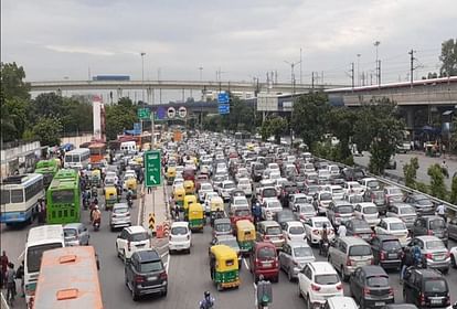 Delhi ncr traffic updates kisan mahapanchayat at ramlila maidan delhi many routes diverted closed