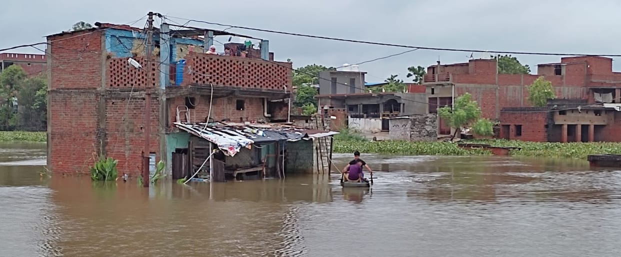 Life in disaster due to rain