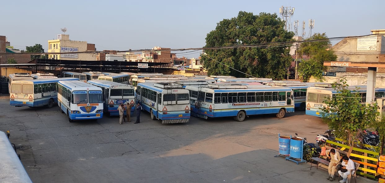 Entire district with the help of only 61 roadways buses