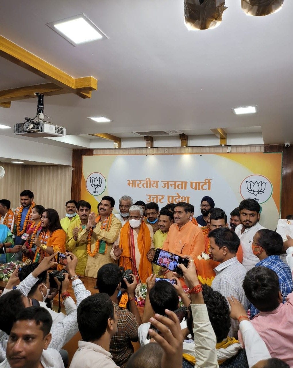 Ajit Balyan left BSP and joined BJP