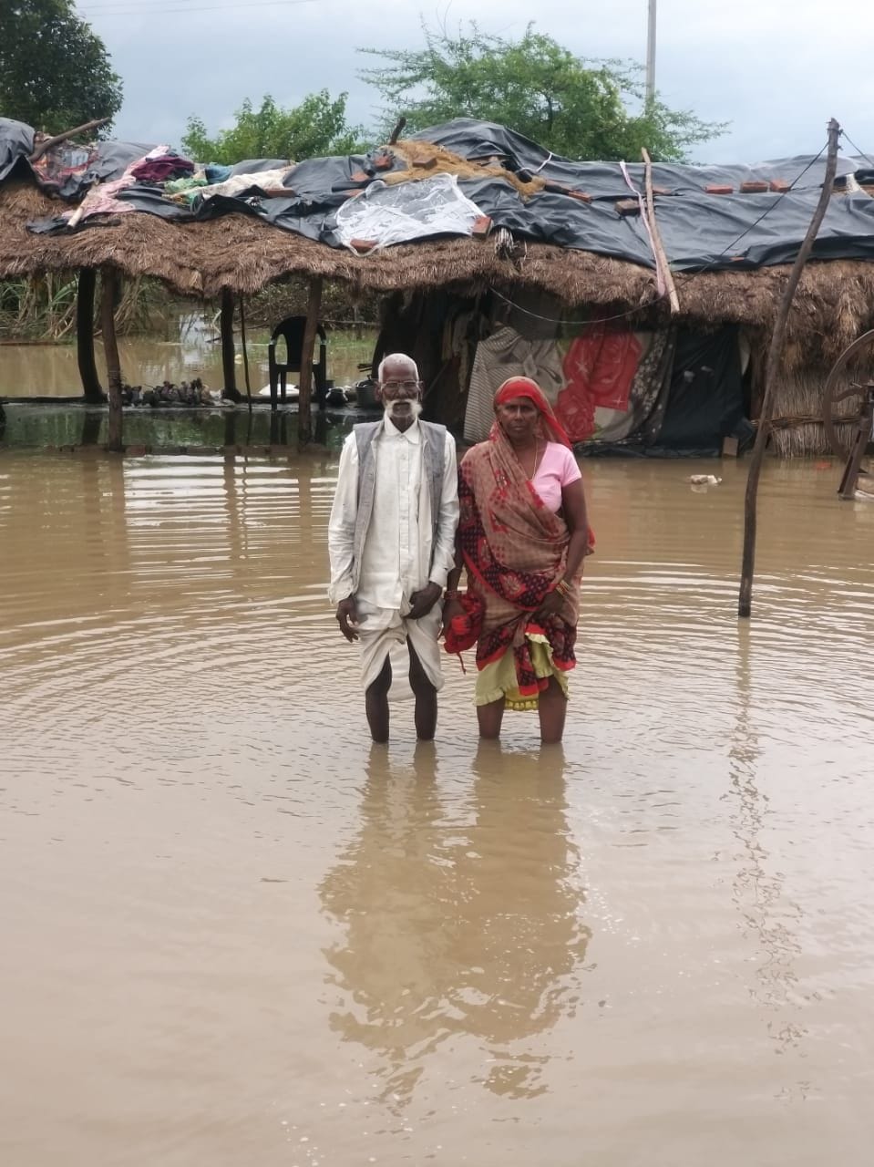 25 raw houses collapse in rain