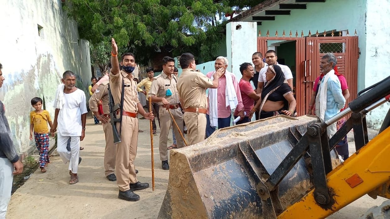 Hathras: The land got occupied, noisy