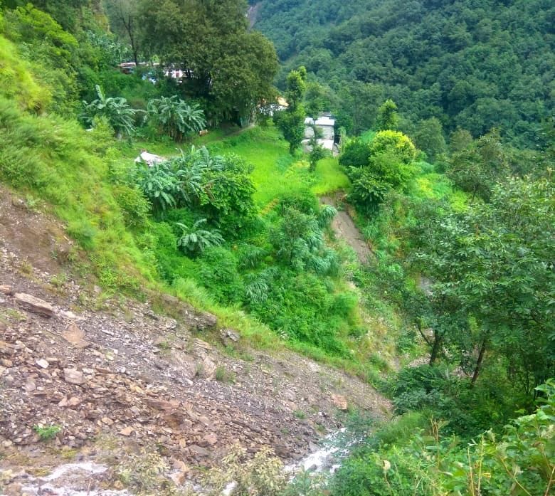 Landslide in Madkot