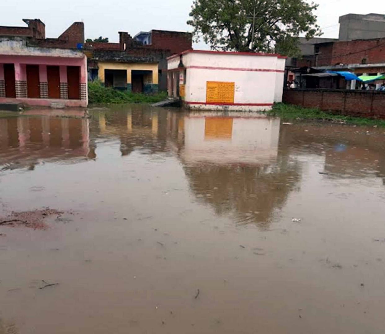 Megha rained all night, water logging in many places