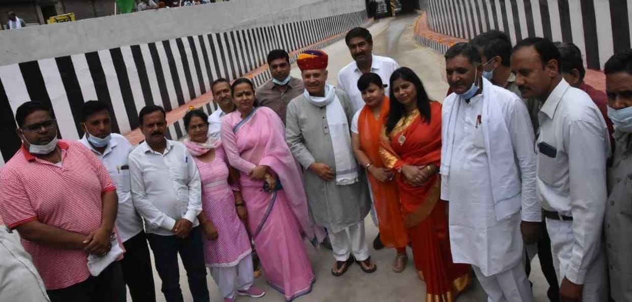 The people of the city got the gift of 24 crore underpass