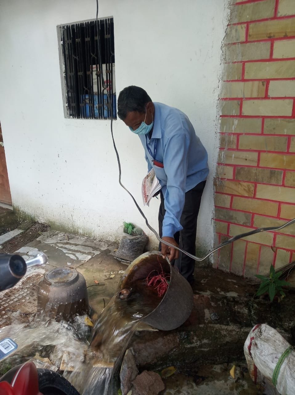 Kanpur Dehat : Notice to 50 people for getting water collected in the house
