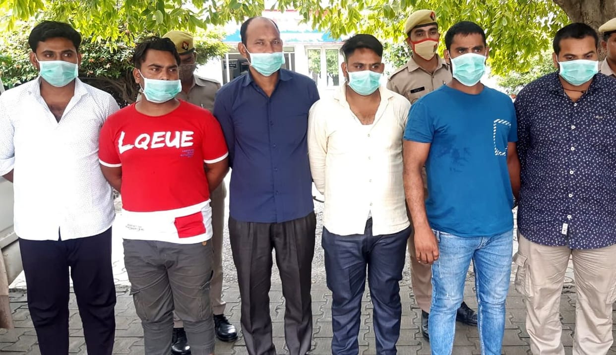 Six arrested