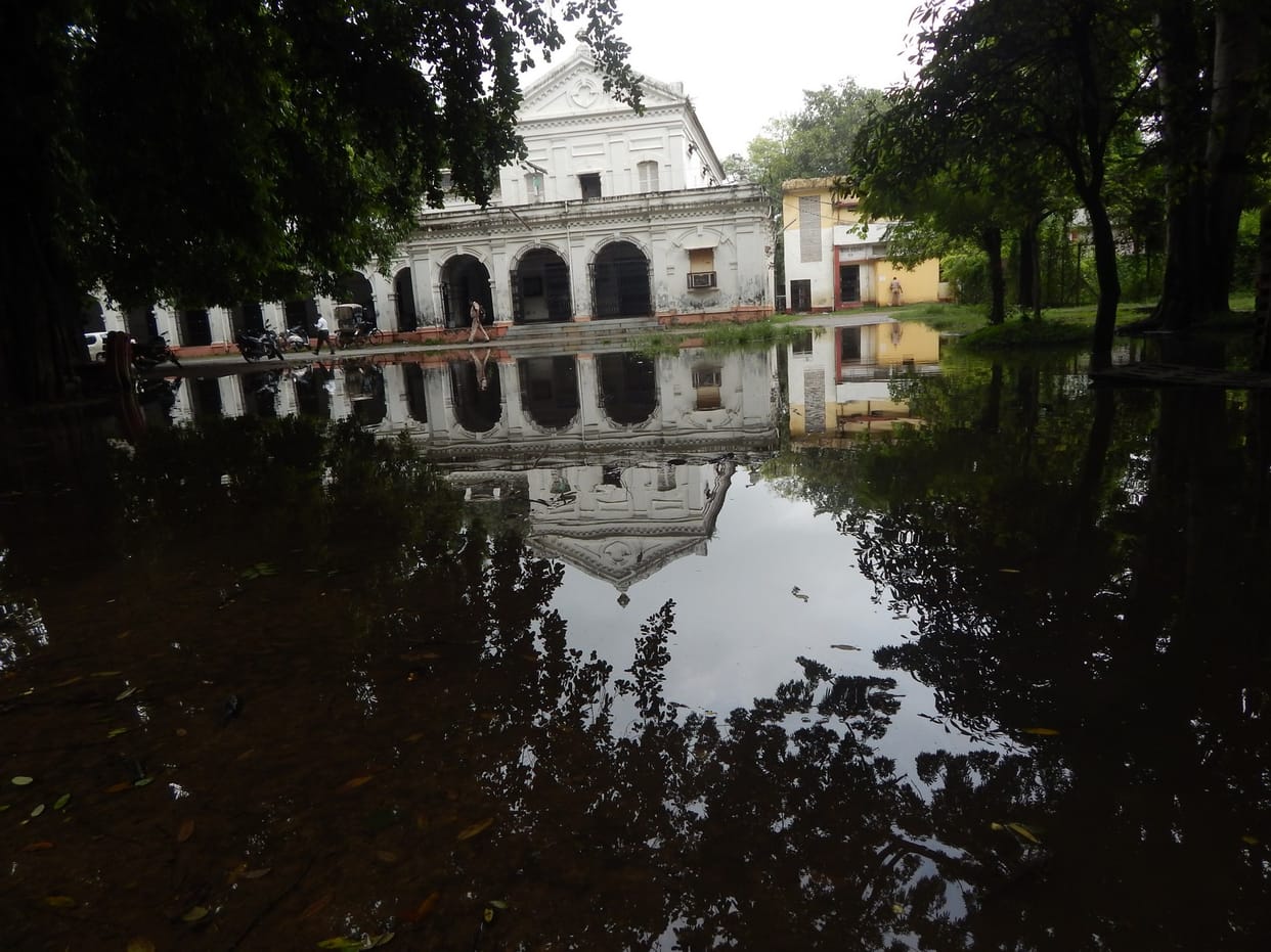 Water filled in DM, SP office too in ballia