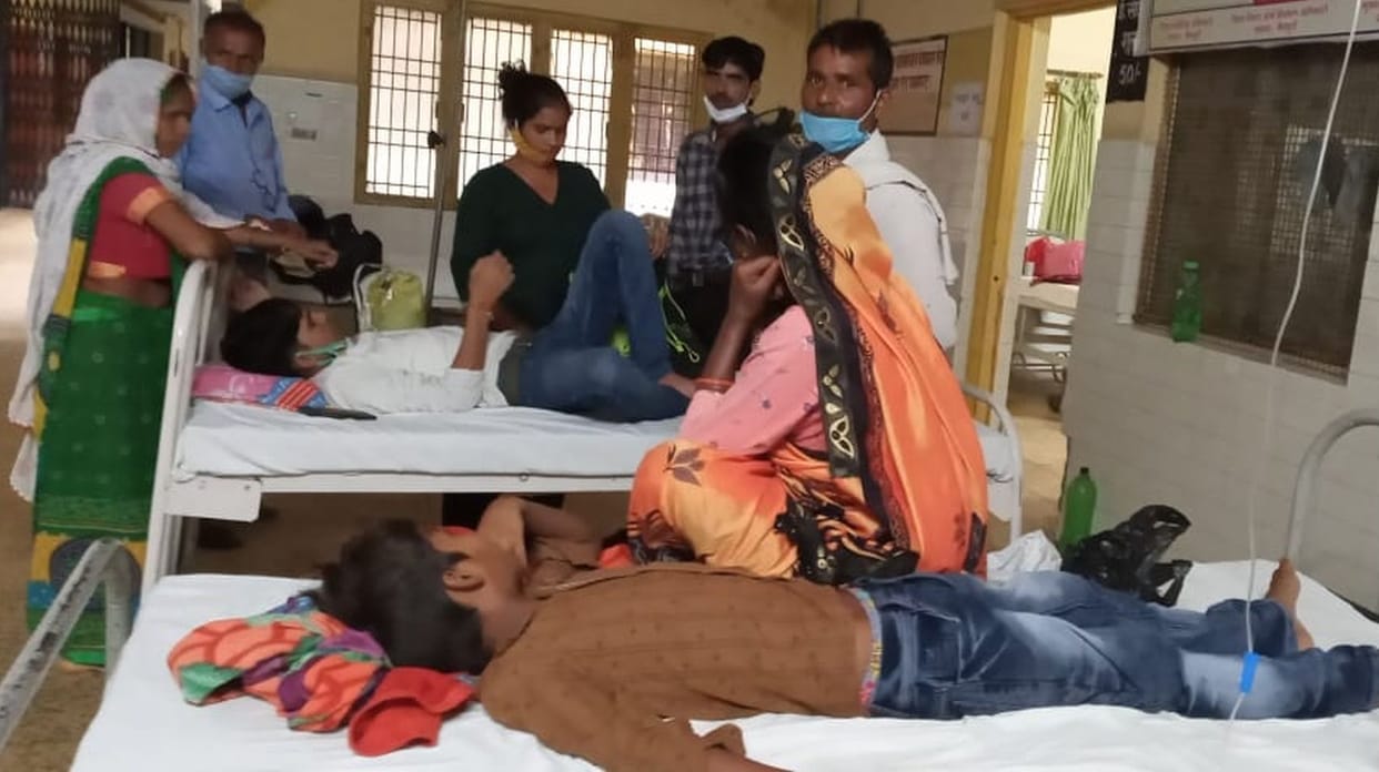 The patient admitted to the district hospital did not get treatment for 18 hours