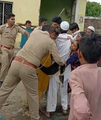 Dispute in the couple, the detained husband was rescued from the police