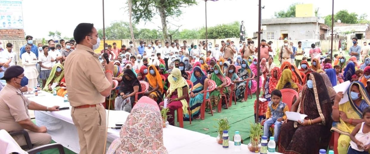 Hathras: SP gave security related information to women, girls