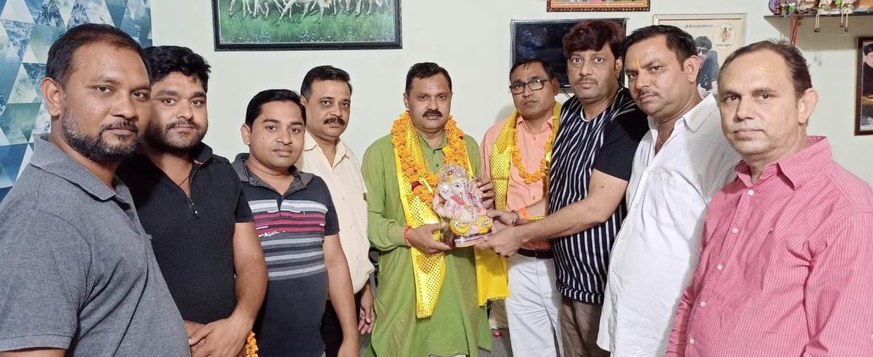 Hathras: Sunil Gautam became the President of Shri Ramlila Committee