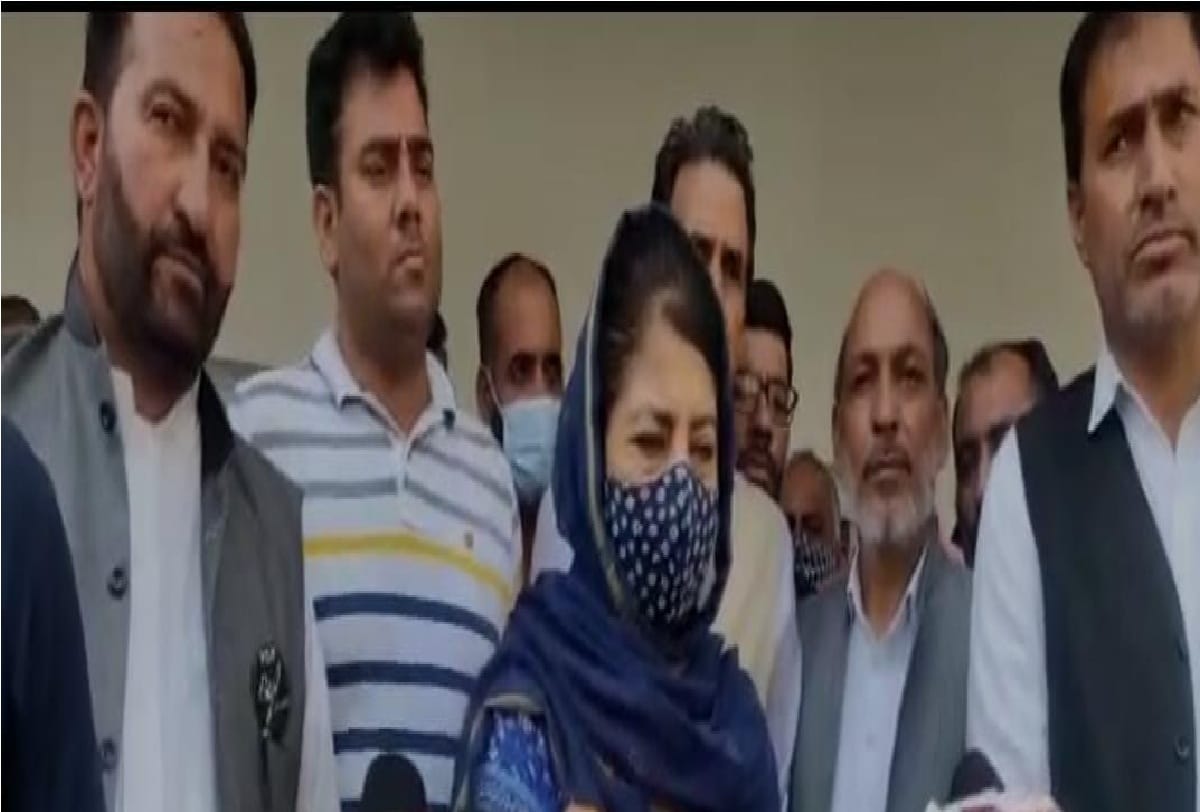 Mehbooba Mufti said that claims of development of the government proved to be hollow people are being fought in name of religion