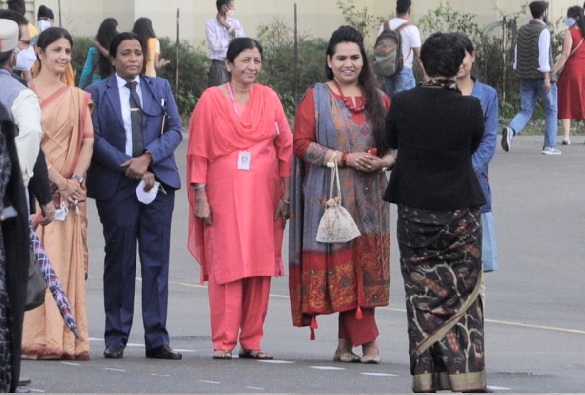 president ramnath kovind daughter Swati Kovind Visit Mall Road and Ridge Maidan Shimla