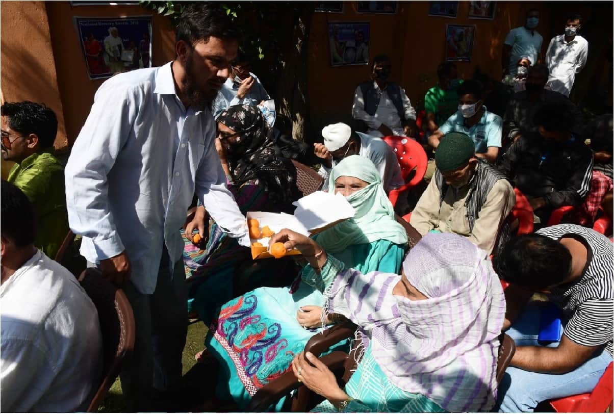PM Modi birthday BJP celebrating Prime Minister Narendra Modi's birthday like a festival in Jammu and Kashmir
