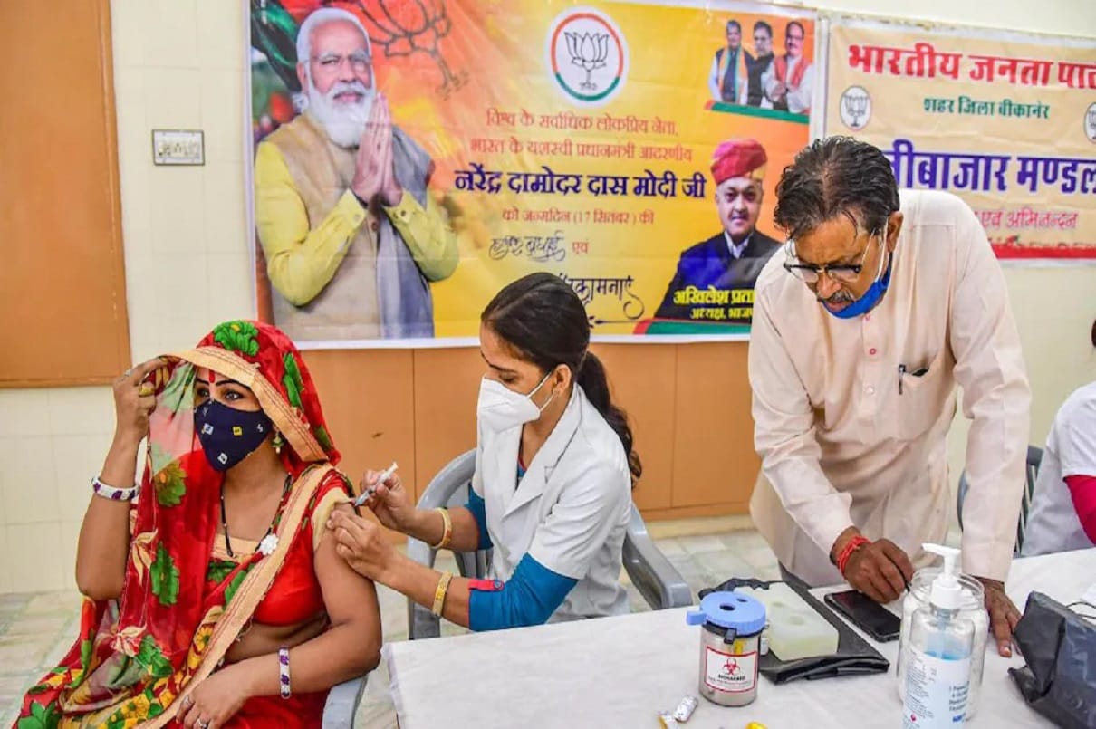 Inadvertent error:  Corona Vaccine given to dead man on PMs birthday? Government clarified this