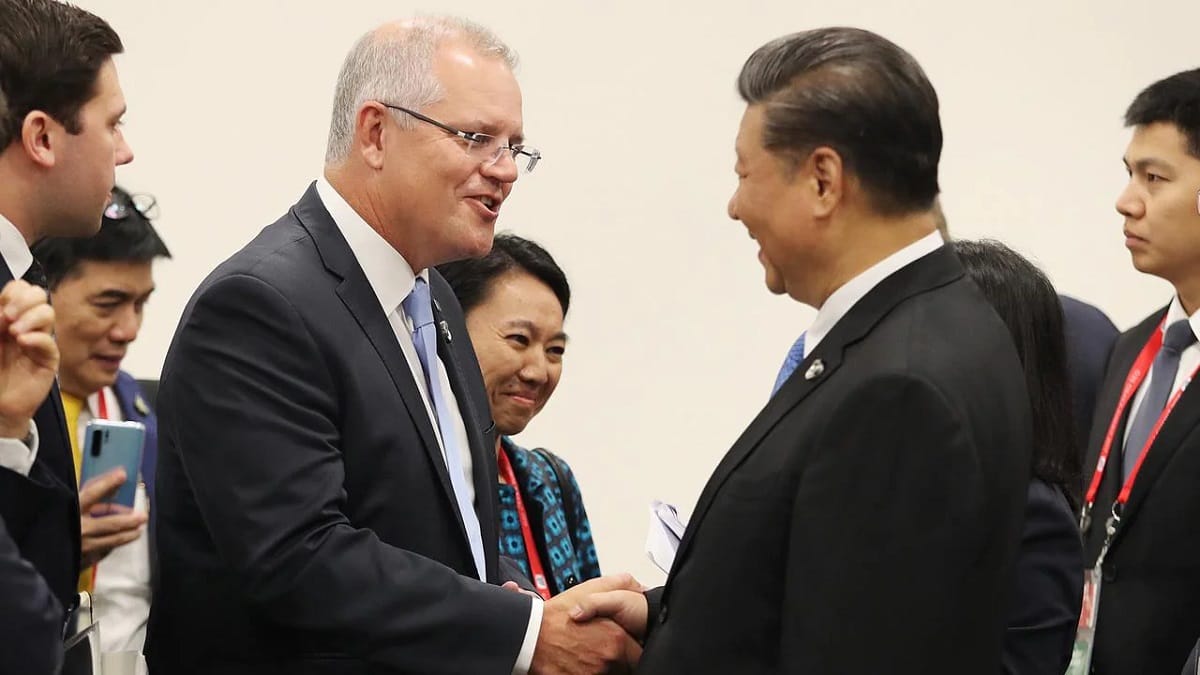 Australia chosen its side amid the ongoing conflict between the US and China