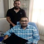 शोधकर्ता डॉ. विशाल मिश्रा, छात्र डॉ. वीर सिंह