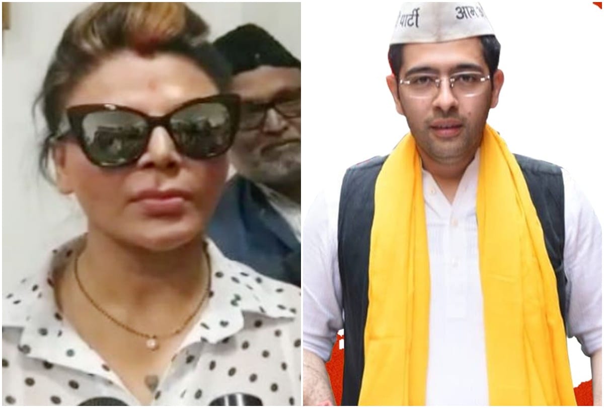 rakhi sawant slams aap mla raghav chadha over taking her name for navjot singh sidhu