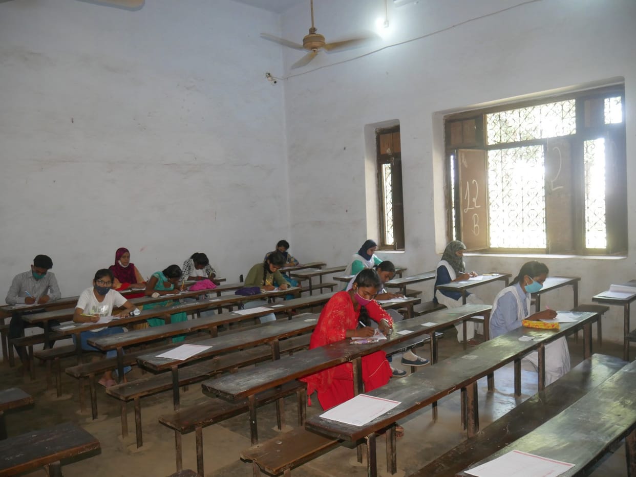 87 candidates were absent in the marks improvement exam