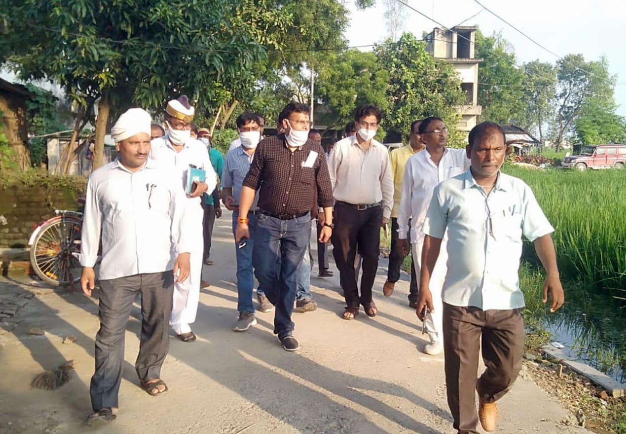 Health team reached the village and investigated
