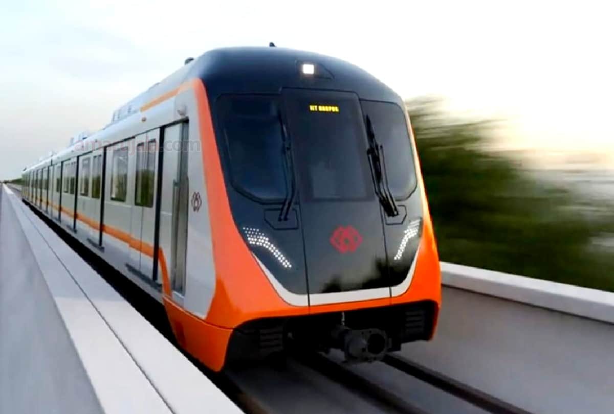 Agra Metro Project Of Ten Months Construction Of Pillar