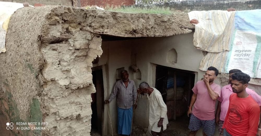 House collapsed due to rain, woman dies