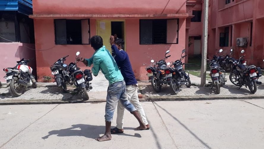 Drunken creates ruckus in district hospital, emergency was interrupted for one hour