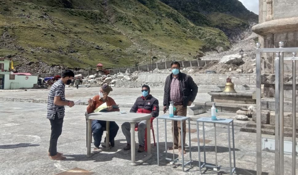 Sector Magistrate posted at the halts including Kedarnath