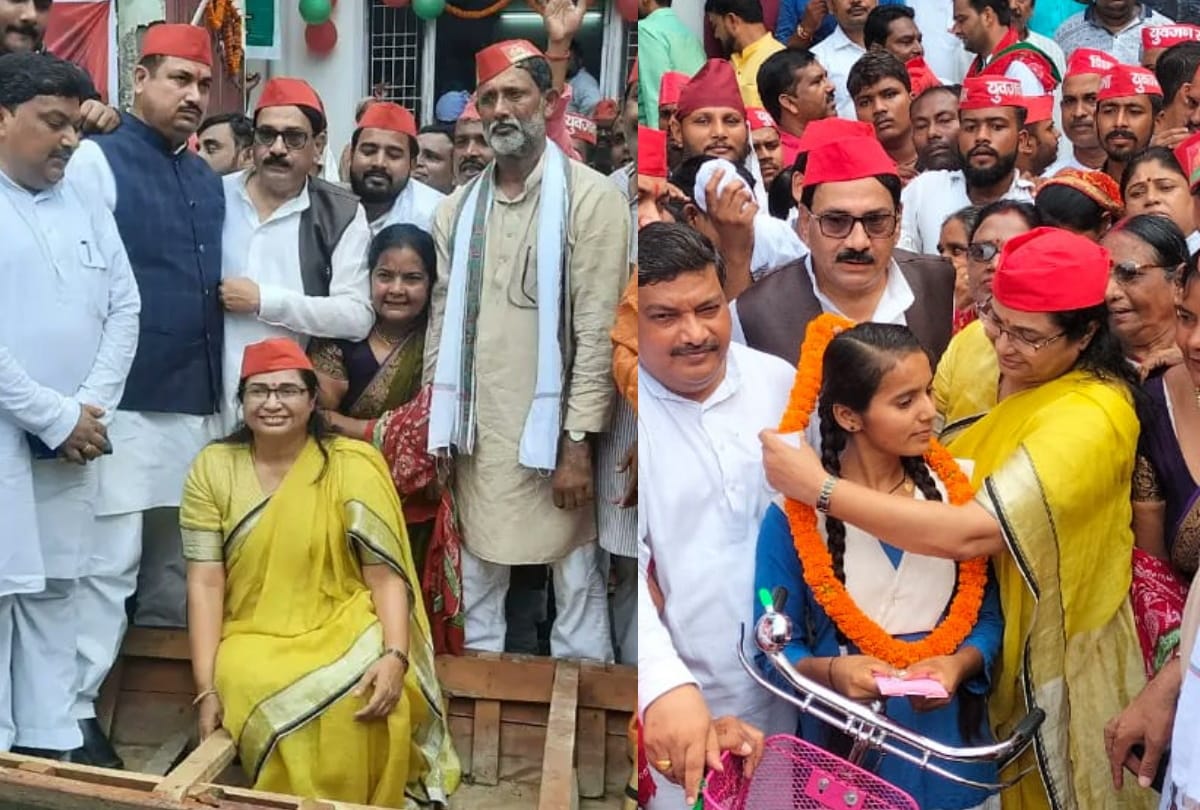 National President of SP Mahila Sabha Juhi Singh targeted BJP