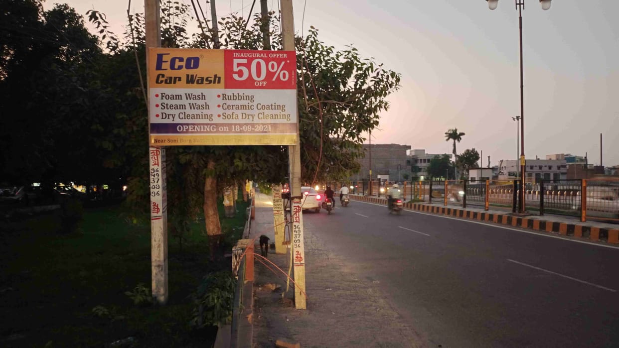Illegal hoarding spoiled the 'appearance of the city'