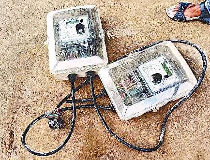 Millions of electricity theft in the rice mill by installing a device in the meter