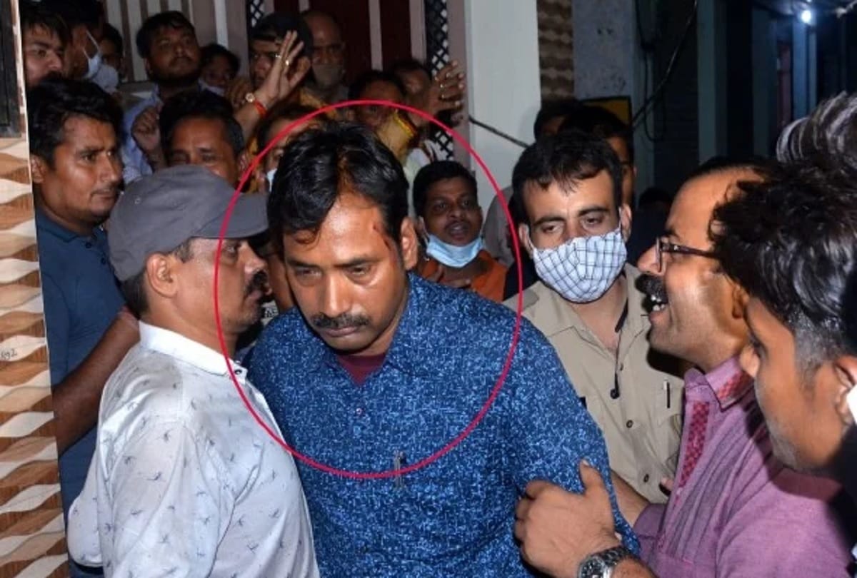 West Bengal police which came Aligarh to arrest BJP leader Yogesh varshney beaten up by locals