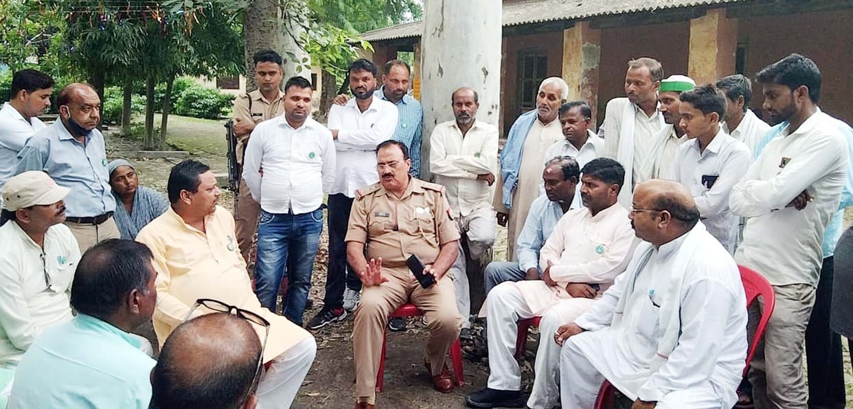 Farmers protest