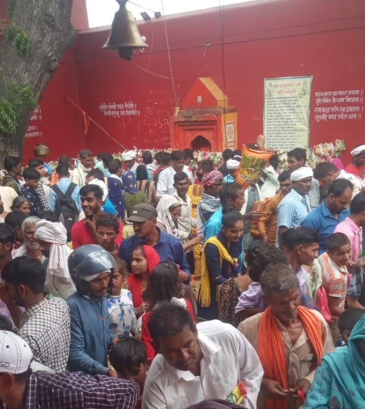 Requested Maa Jahra to protect the cattle