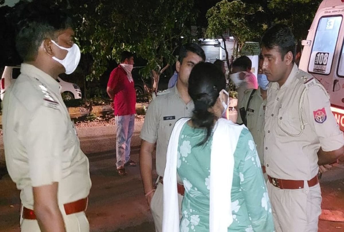 agra murder news: robbers shot and killed the young man in agra