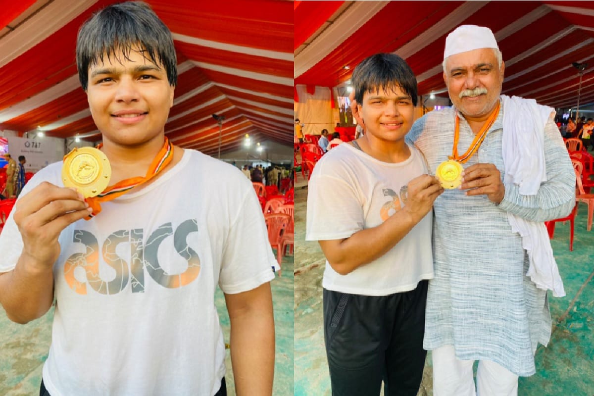 Muzaffarnagar News: Divya Kakran has won Gold Medal in Senior Wrestling Championship