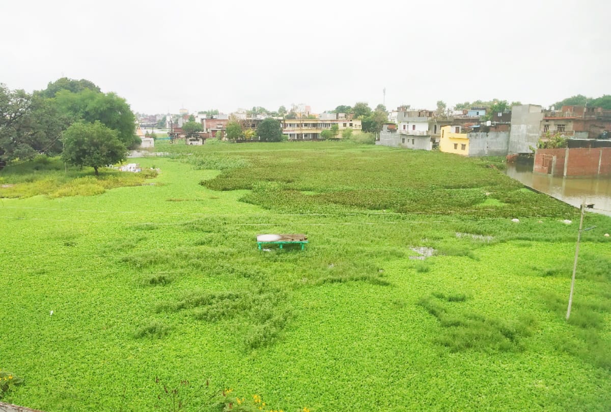 People troubled by waterlogging said God No one should died otherwise will not even get soil in your graveyard