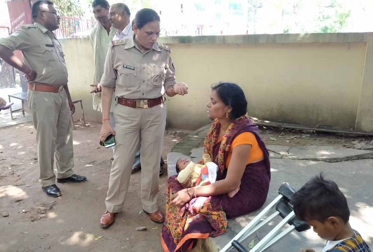 Banda: The handicapped woman reached the Ken river to commit suicide with innocent children