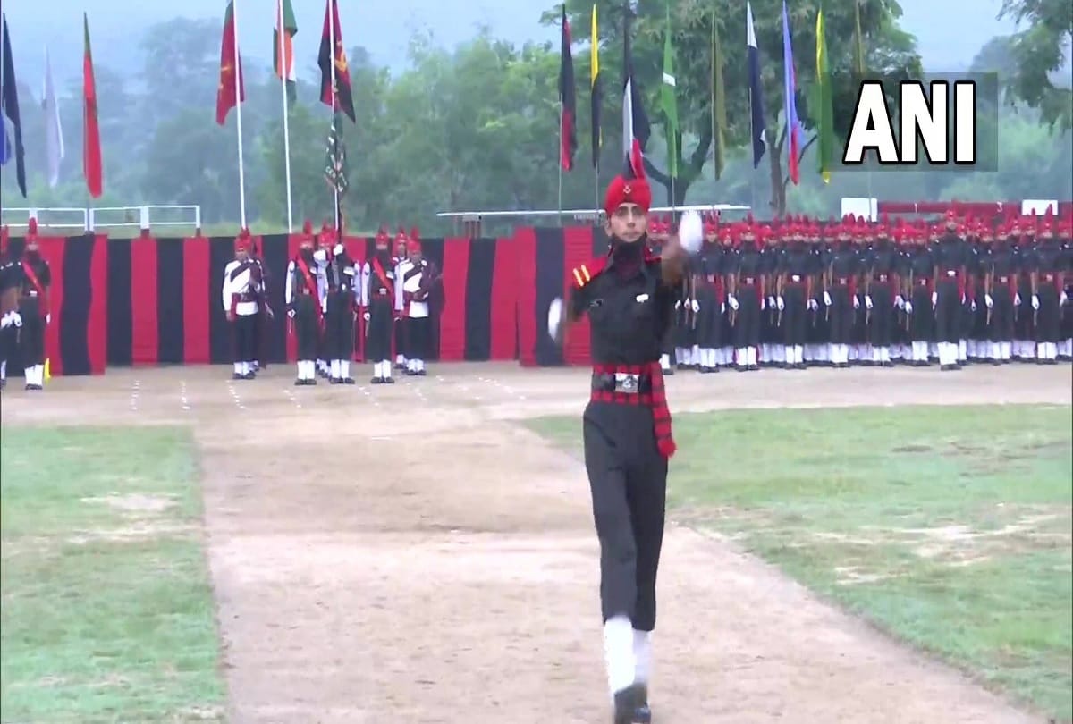 Attestation parade of 460 new recruits of Jammu and Kashmir Light Infantry held at JAK LI Training Ground