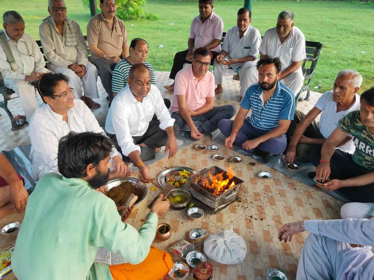 Havan done to wake up the administration which did not pay attention to the plight of the park