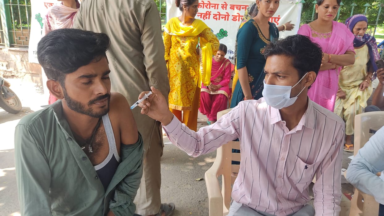 Campaign will run in less vaccinated villages, 7907 got the vaccine