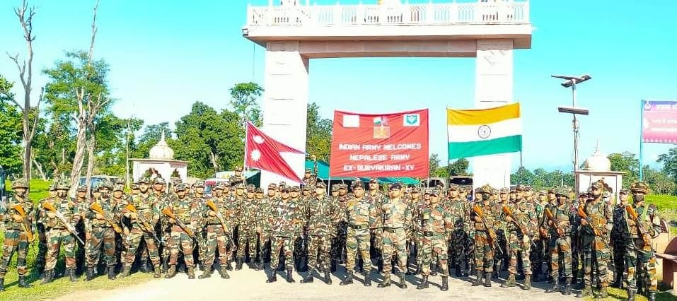 Practice of Indo-Nepal Army